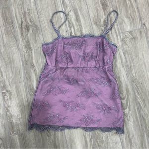 y2k lace tank top